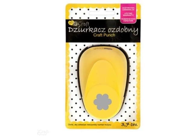Dekorativ stans 3,7 cm blomma