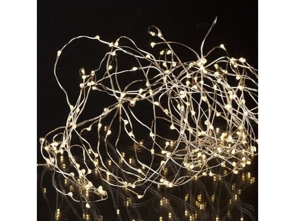 Sirius Knirke - 200 LED - kirkas/hopea