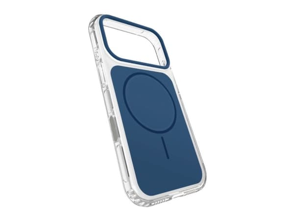 SBS Block Case-etui til iPhone 18 Pro, kompatibelt med MagSafe – blått