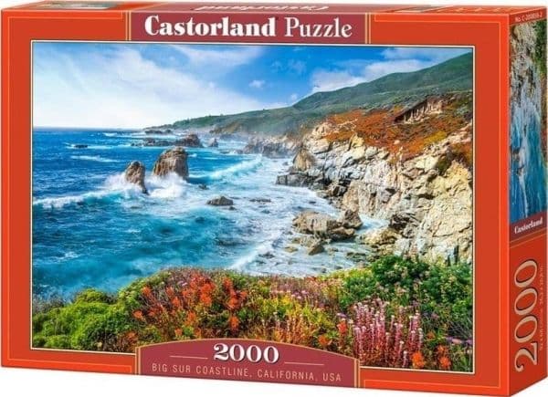 Pussel 2000 bitar Big Sur Bay California