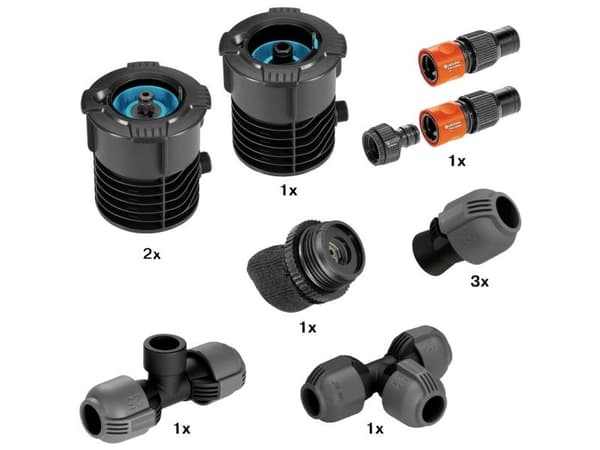 Gardena Starter set - Rørledningssett - med vannstopp