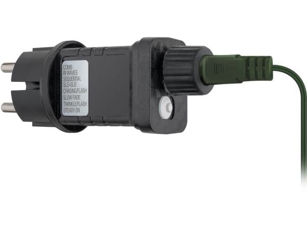 Goobay 60385, Fe lys, Sort, Grønn, Kopper, Plast, IP44, III, 6 timer
