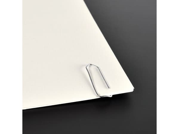 Pappersklämmor - 32 mm - silver - förpackning med 100 st