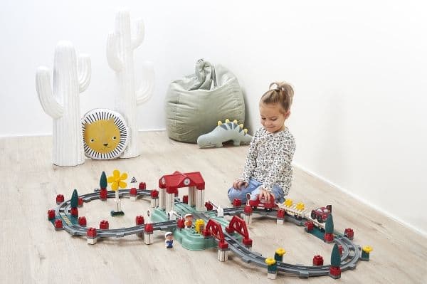 Country train Circuit in a barrel - Abrick
