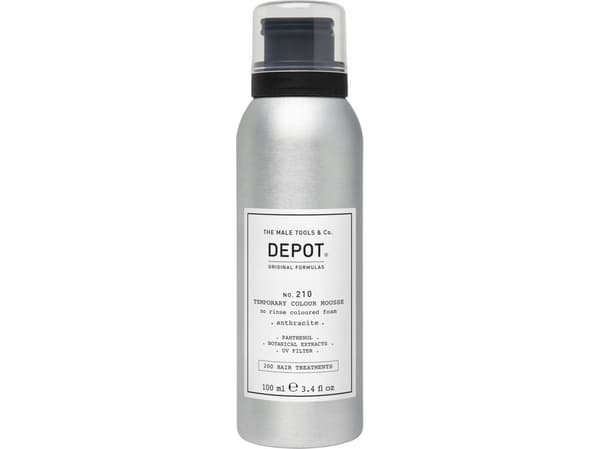 Depot 210 Temporary Colour Mousse 100Ml Anthracite