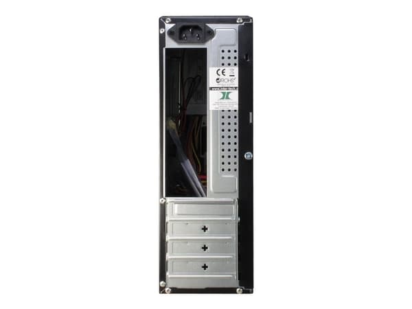 Inter-Tech IT-607 - Tower - mini ITX - ingen strömförsörjning - USB/ljud