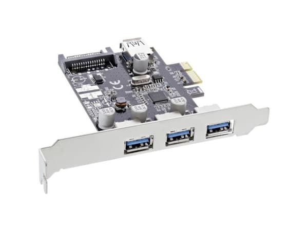 InLine 76662C, PCIe, USB 3.2 Gen 1 (3.1 Gen 1)