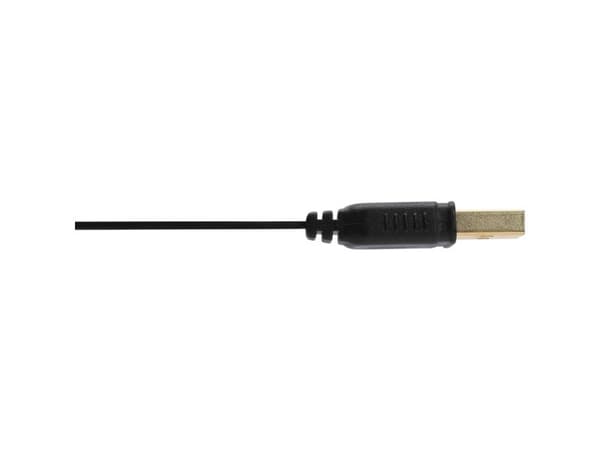 InLine 34620F, 2 m, USB A, USB 2.0, uros/naaras, musta