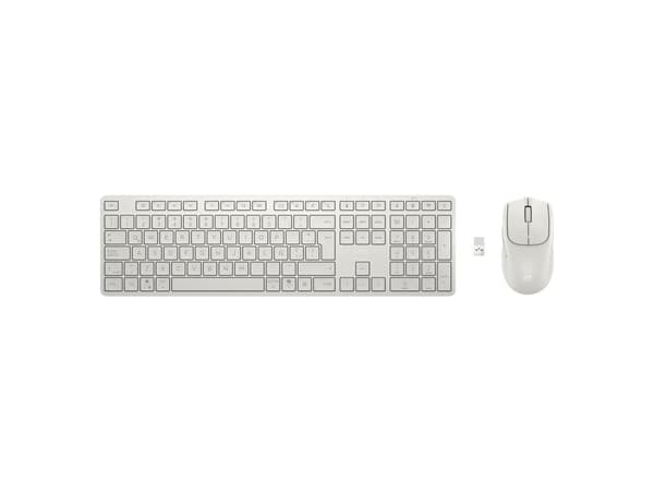 HP MULTI-DEVICE DUAL-MODE MOUSE AND KEYBOARD COMBO 495C WHITE NR