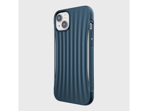 Raptic X-Doria Kopplingsfodral iPhone 14 Plus bakstycke blå