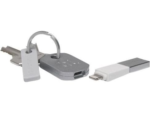 Bluelounge Kii - Lightning-adapter - USB hann til Lightning hann - hvit