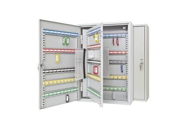 Wedo Key Cabinet for 150 Keys, Grå, Stål
