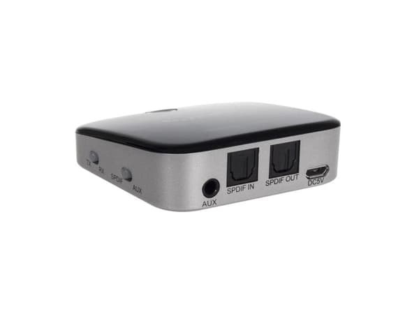 Bluetooth 5.0 AUX-mottaker Baseus Qiyin (svart)