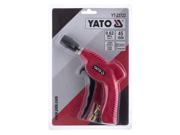 YATO varmluftspistol kort turbo