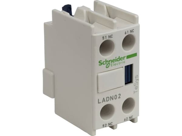 SCHNEIDER ELECTRIC Hjälpblock frontmonterat 2NCtil LC1D09-D150