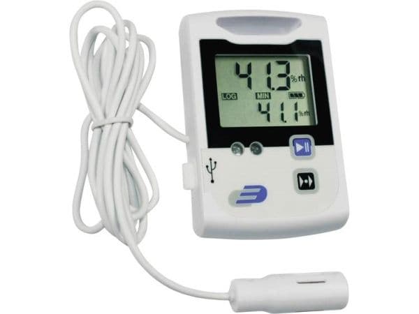 Dostmann Electronic LOG110-EXF Multi-datalogger Mål Luftfugtighed, Temperatur -30 til 70 °C 0 til 99 % rF 0 til 99 % rF