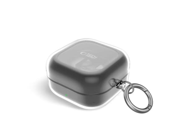 Tech-Protect FlexAir-deksel til Samsung Galaxy Buds 4 / Buds 4 Pro - transparent