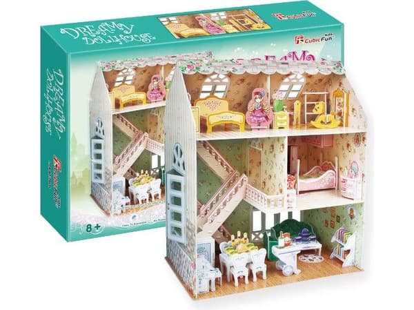 Cubicfun 3D-puslespill Domek til dukker Dreamy - P645H