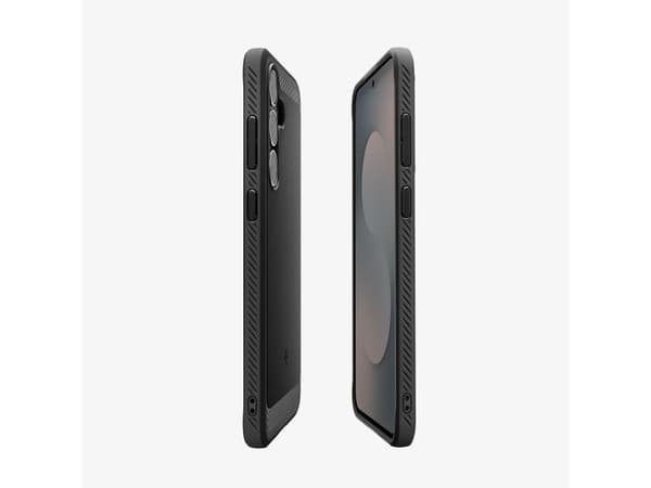 Spigen Rugged Armor, Etui, Samsung, Galaxy S25 FE, 17 cm (6.7"), Sort