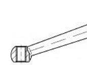 TOOLCRAFT keglegrep stål 105330 - 10 stk (Ø) 50 mm