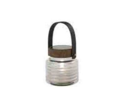 Sirius Aston Solar Krukke - Sort/Brun - H 12 cm