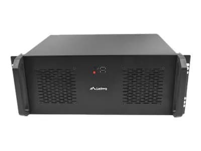 Lanberg - Rack-monterbar - 4U - ATX - ingen strømforsyning - sort - USB