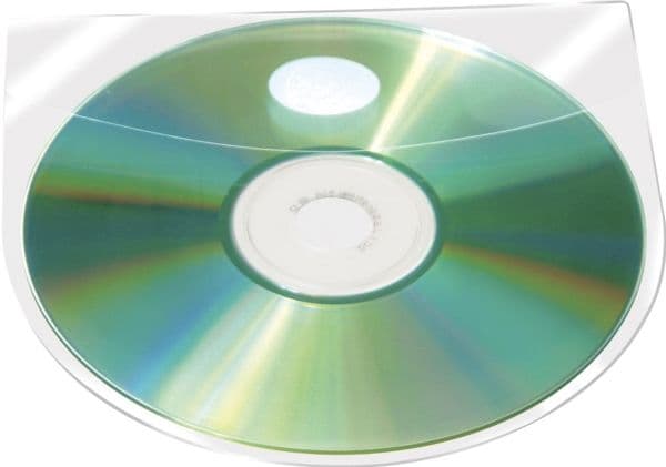 Självhäftande CD-ficka 6 st