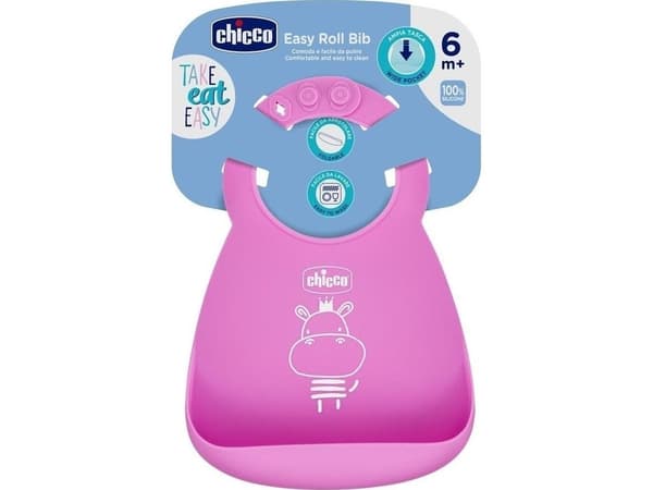 Chicco siklesmokk med lomme elastisk rosa