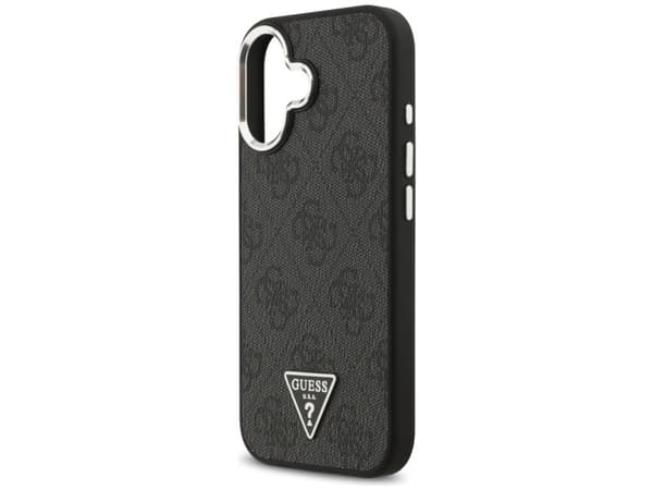 Guess 4G Triangle Logo MagSafe-deksel til iPhone 17 - svart