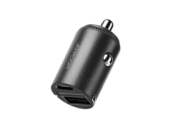 Joyroom Joyroom JR-CCN18 65W A+C Pull-Ring Style Mini Billader Svart