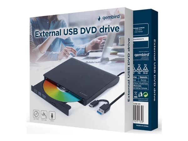Gembird DVD-USB-031-BW