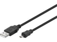 MicroConnect USB 2.0 - USB-kaapeli - 8-pinninen mini-USB (han) til USB (han) - 1,8 m