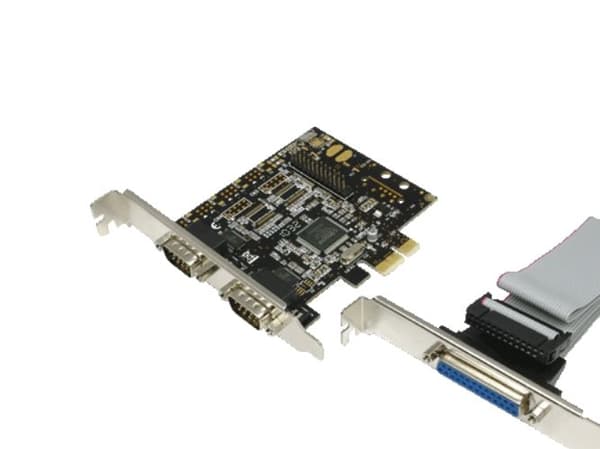 LogiLink PC0033, PCIe, Parallel, Serial, RS-232, PC, NetMOS, Windows 2000 Professional, Windows 7 Home Premium, Windows 7 Professional, Windows 7 U...