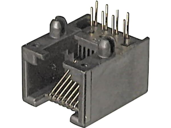 ASSMANN WSW A-20041-LP, RJ12, Sort, Hankjønn/hunkjønn, Ledning feste, 1,5 A