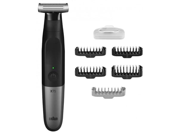 Braun XT5100, Sort, Sølv, 1 mm, 5 mm, 1 mm, Rustfritt stål, Batteri