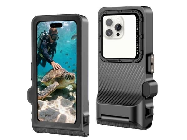 TECH-PROTECT IPX8 PRO UNIVERSAL DIVING WATERPROOF CASE GREY/BLACK