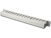DIGITUS Professional DN-97616 - Rackpanel för kabelhantering - grå, RAL 7035 - 1U - 19"