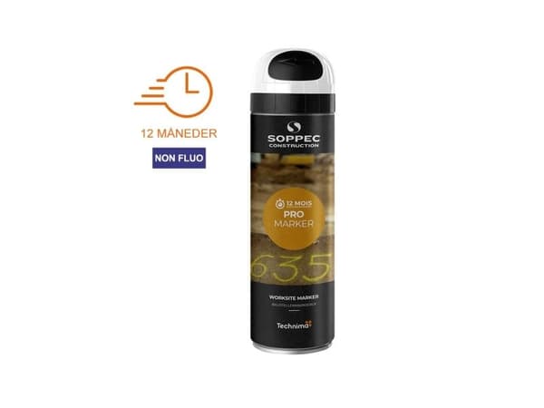 SOPPECs märkesspray PROMARKER® 500 ml. VIT - 1690314