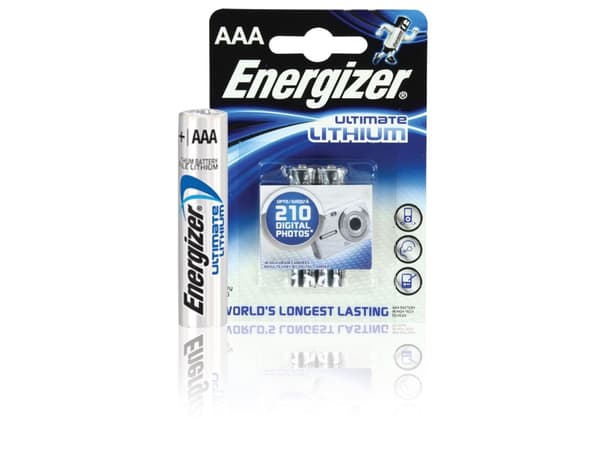 Energizer Ultimate Lithium - paristot 2 x AAA - Li