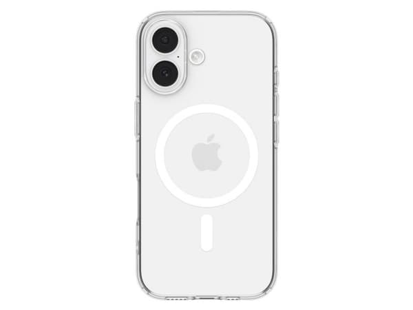 Spigen ACS10397, Mobilskal, Apple, iPhone 17, 16 cm (6.3"), Transparent, Vit