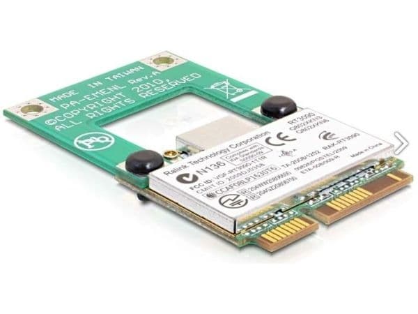Delock Converter Mini PCI Express half-size > full-size - Stigekort
