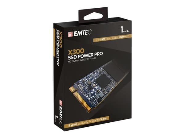 Emtec X300, 1000 GB, M.2, 2500 MB/s