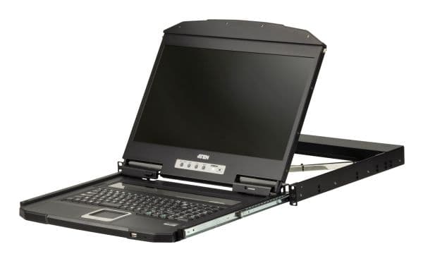 ATEN KVM-switch Aten 1U Short Depth USB VGA Single