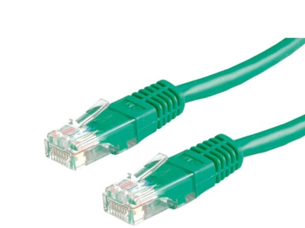VALUE UTP Patch Cord Cat.6, green 3 m, U/UTP (UTP), Grønn