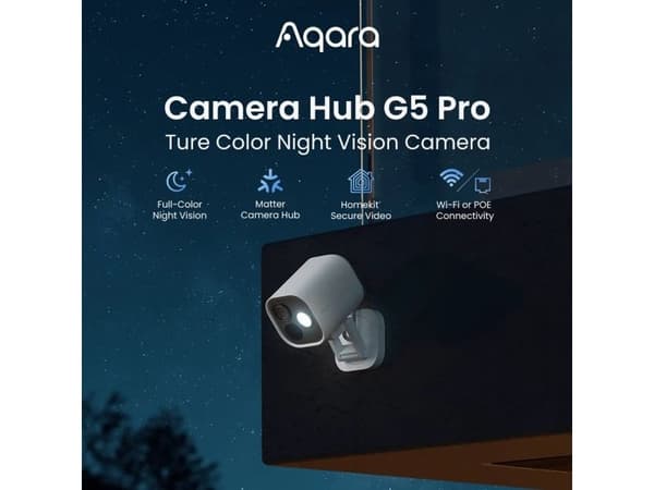 Aqara Camera Hub G5 Pro (Wi-Fi, hvit)