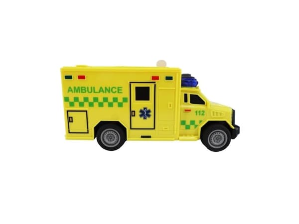 Ambulans med ljus och ljud