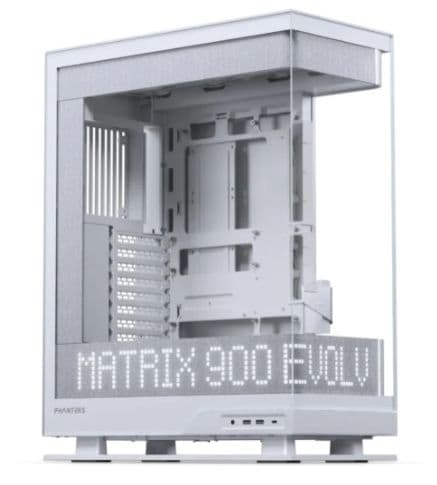 Phanteks Evolv Series X2 Case, LED Matrix, T.G., DRGB, Grey White