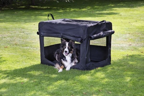 DOGMAN Canvas Cage Milou XL Sort 82cm