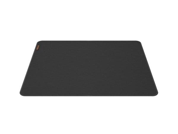 KRUX Space XL, Sort, Monokromatisk, Mikrofiber, Antiskliunderlag, Musematte til gaming