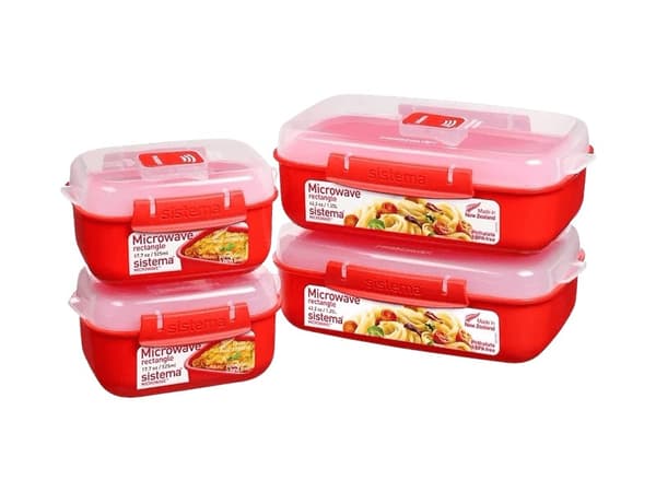 Sistema - Microwave Heat and Eat 4-pack